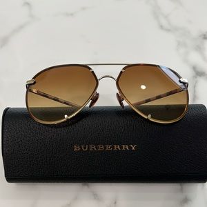 BURBERRY Aviator Sunglasses